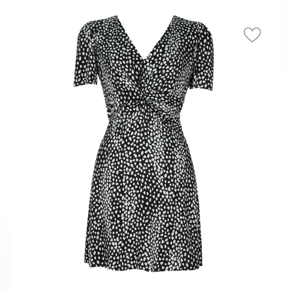 Maje Animal Print Dress
